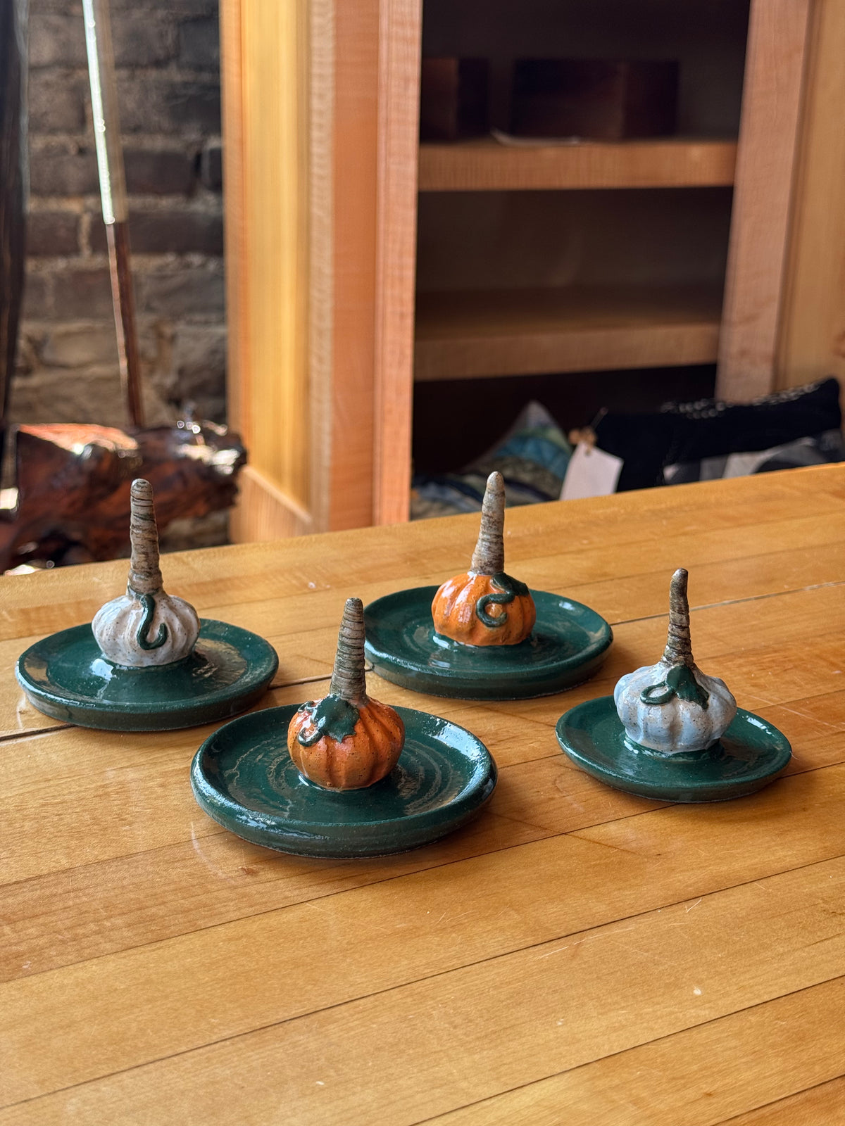 Pumpkin Ring Holder