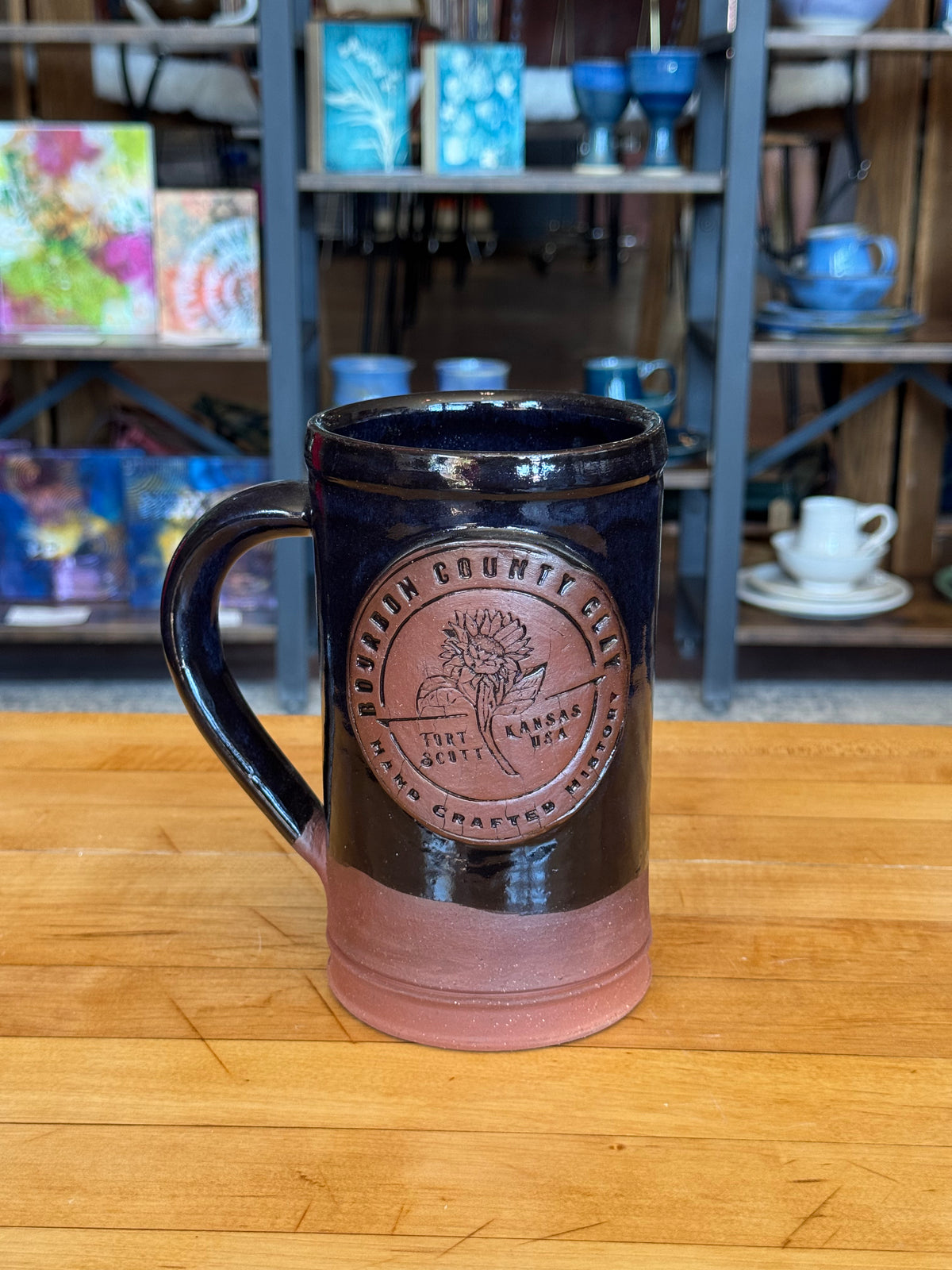20 oz Beer Stein Mug - Black